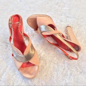 Moschino Cheap and Chic slingback Platform Sz 6.5